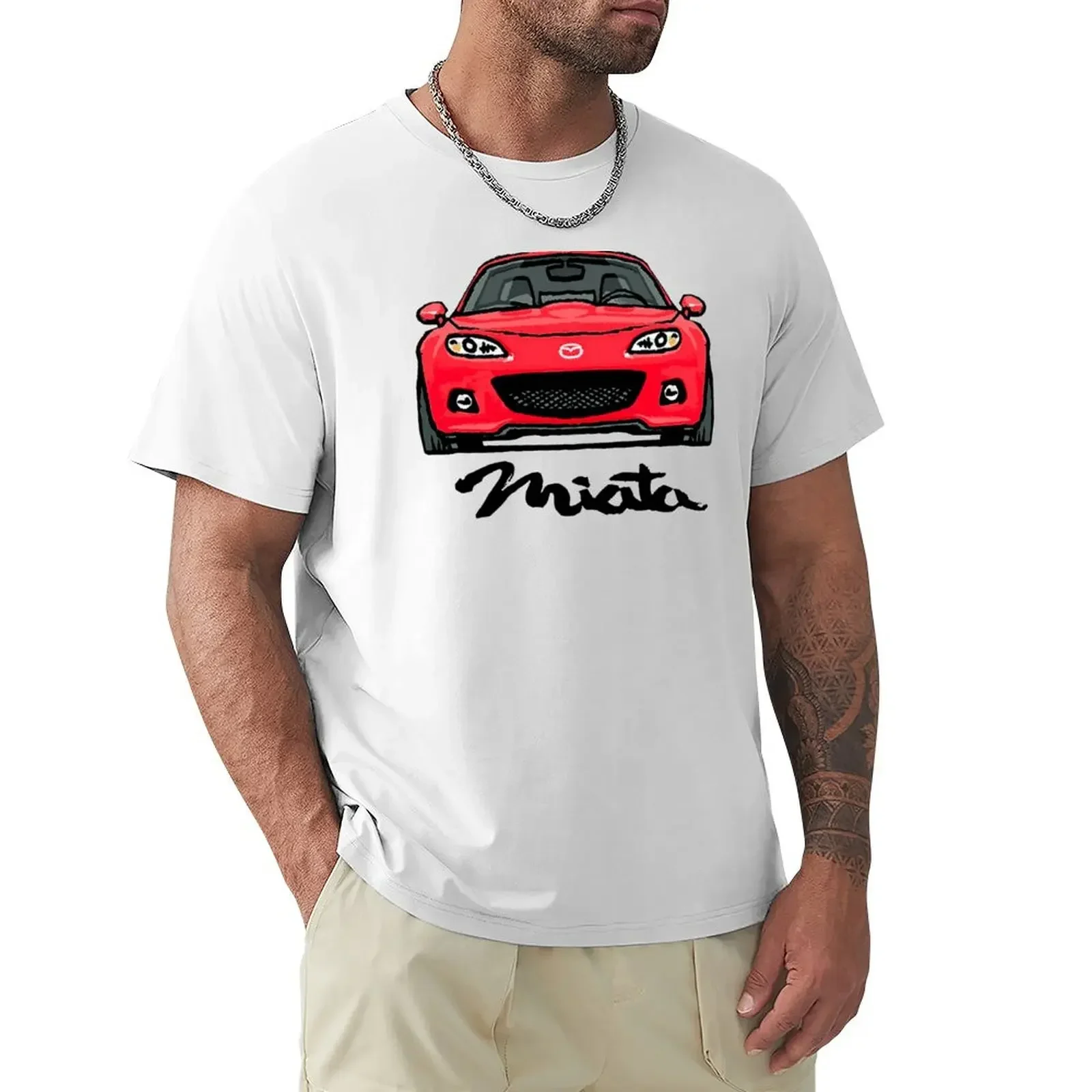 Футболка MX5 Miata NC - NC3 Мужская, красная Эстетическая одежда, комплект графических футболок для мальчиков