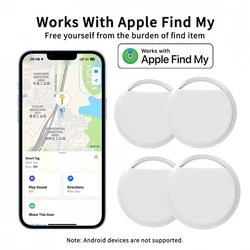4 Pack Smart Air Tag For Apple Find My APP Bluetooth Tracker Long-Distance Locator For Bag Toy Suitcase Key wallet Finder