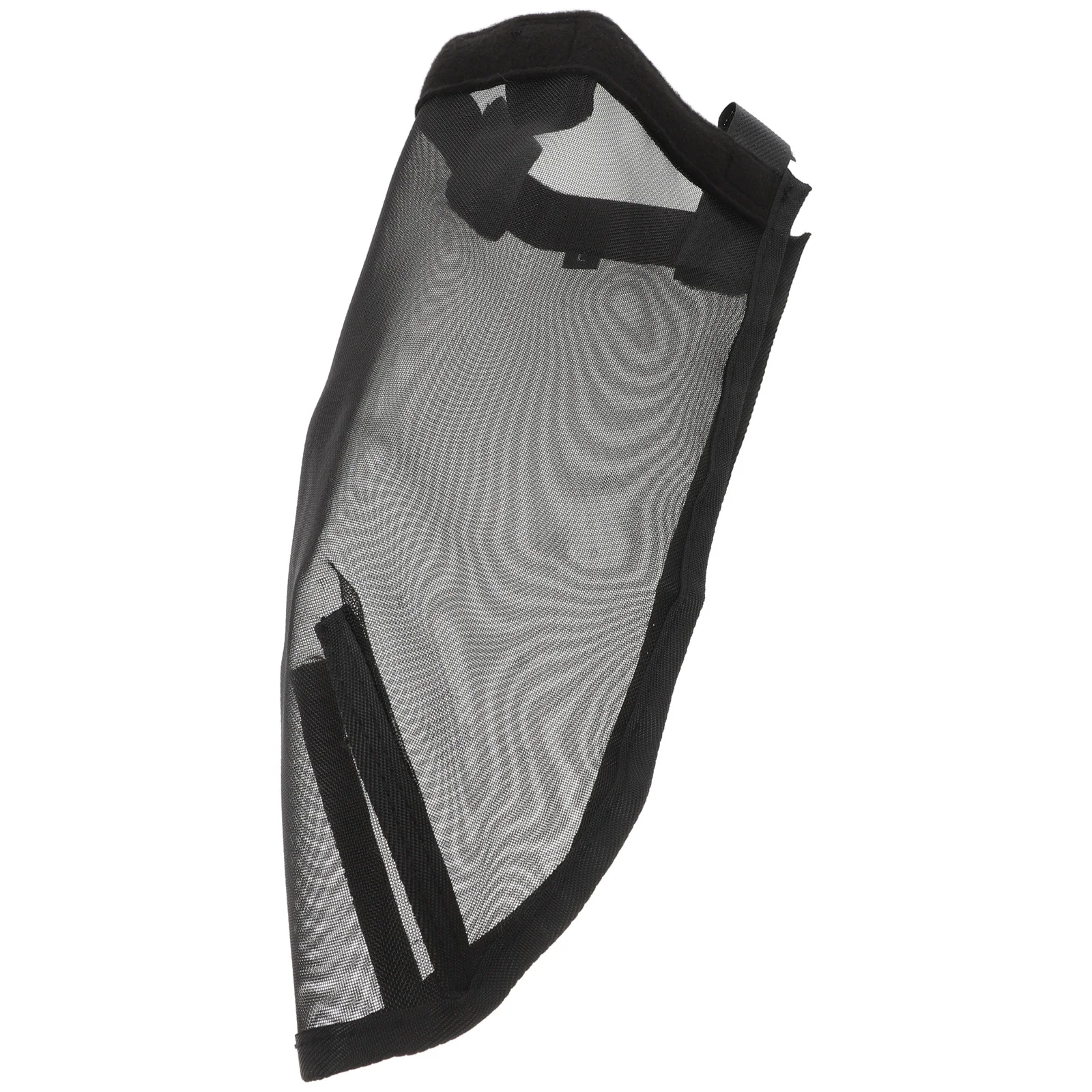 غطاء أنف الحصان، شبكة ناعمة قابلة للتنفس، شبكة أنف مريحة، درع حاجز الذبابة للاستخدام في الهواء الطلق، قناع حيوانات المزرعة #3