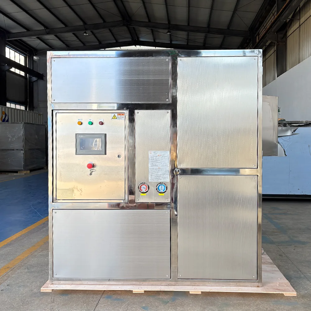 Automatic 2ton/24H Ice Cube Maker Machine 2000kg/day Industrial Ice Cube Making Machine for Ice Factory