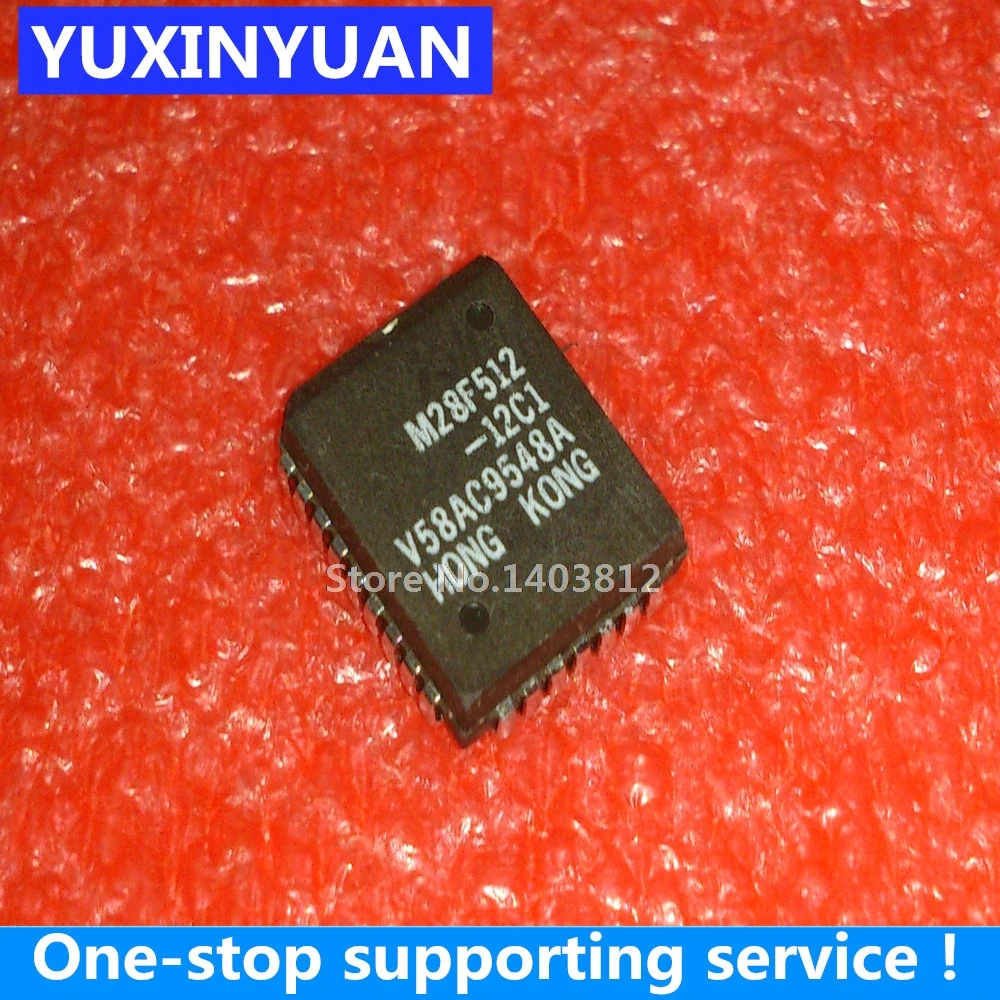 M28F512-12C1 M28F512  PLCC 5pcs/lot