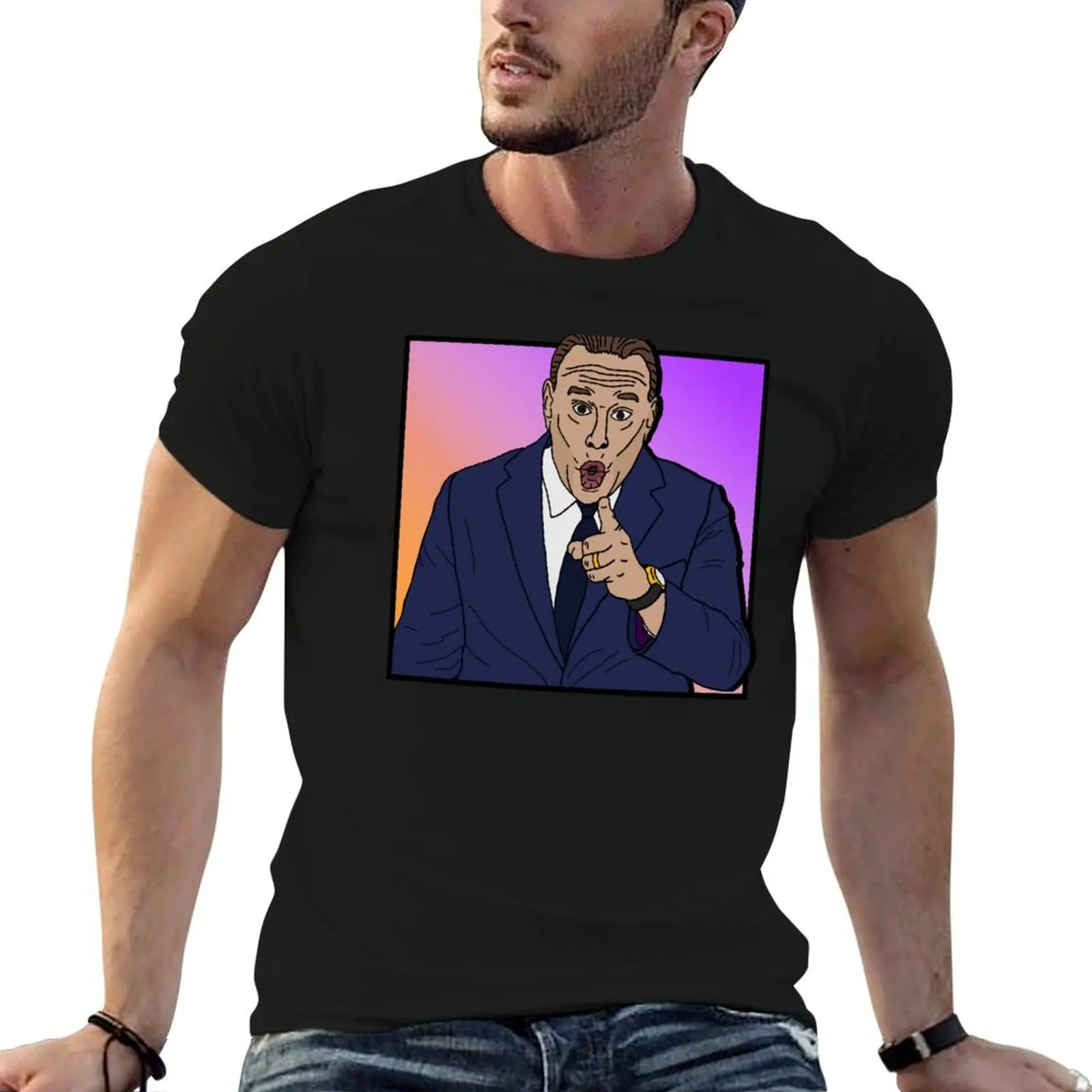 

Jon Taffer (Bar Rescue) T-Shirt t shirts for man graphic funny anime tshirt T-Shirt