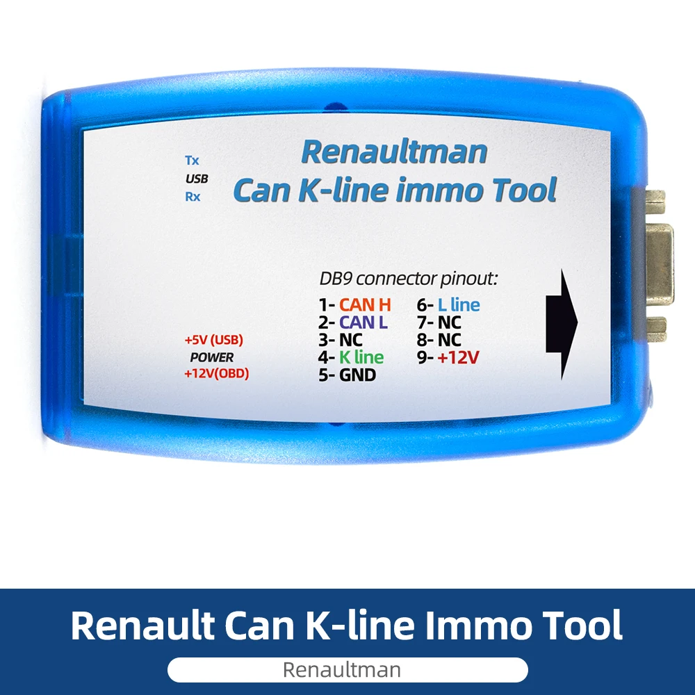 For Renault Can K-line Immo Tool V4.04 Fit for Renault CAN/K-line ECU Tool OBD2 Programmer Read / Write EEPROM