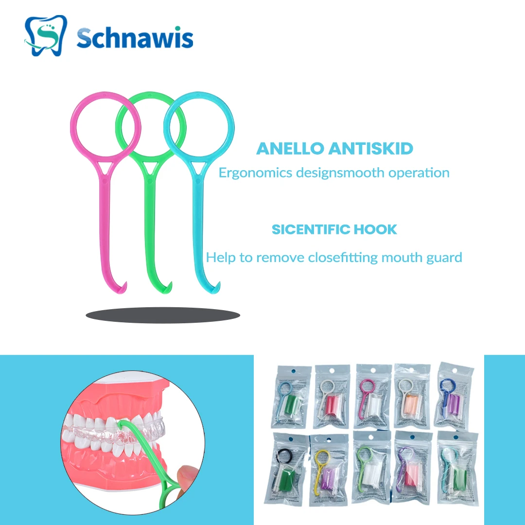 Dental Brace Extractor Removal Tool Hook Orthodontic Aligner Remove Invisible Removable Braces Clear Aligner Oral Care