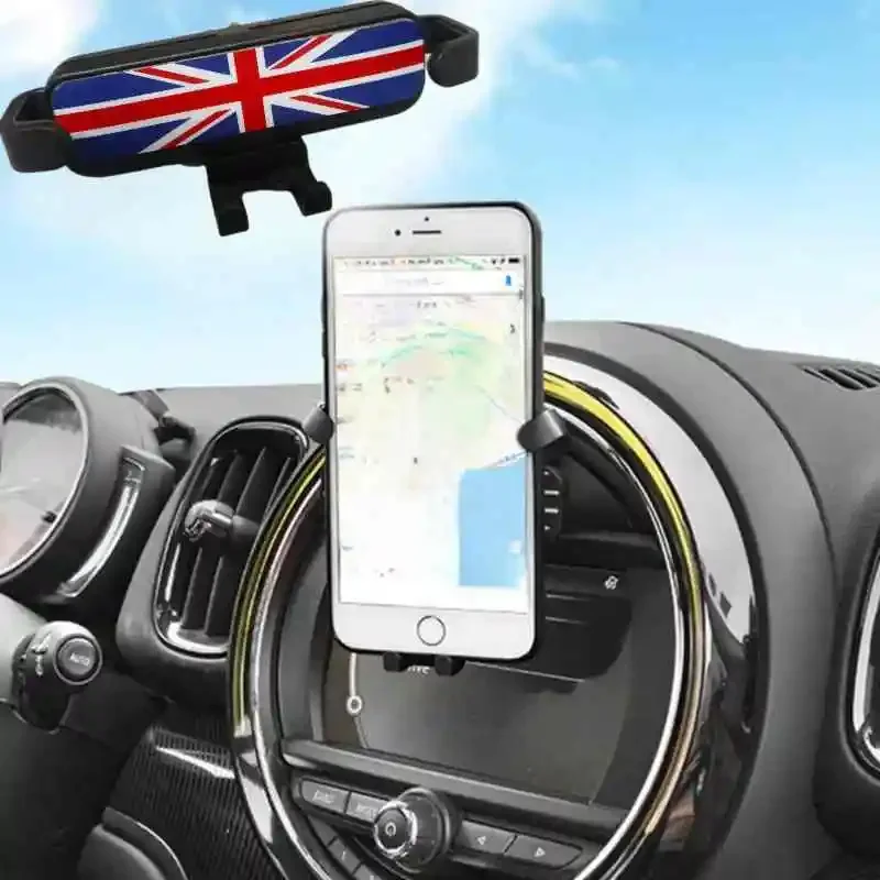 

Artudatech For MINI Cooper Accessories F54 F55 F56 F57 F60 Black Car Phone Holder Dashboard Slot Mount Auto Interior f56 Parts