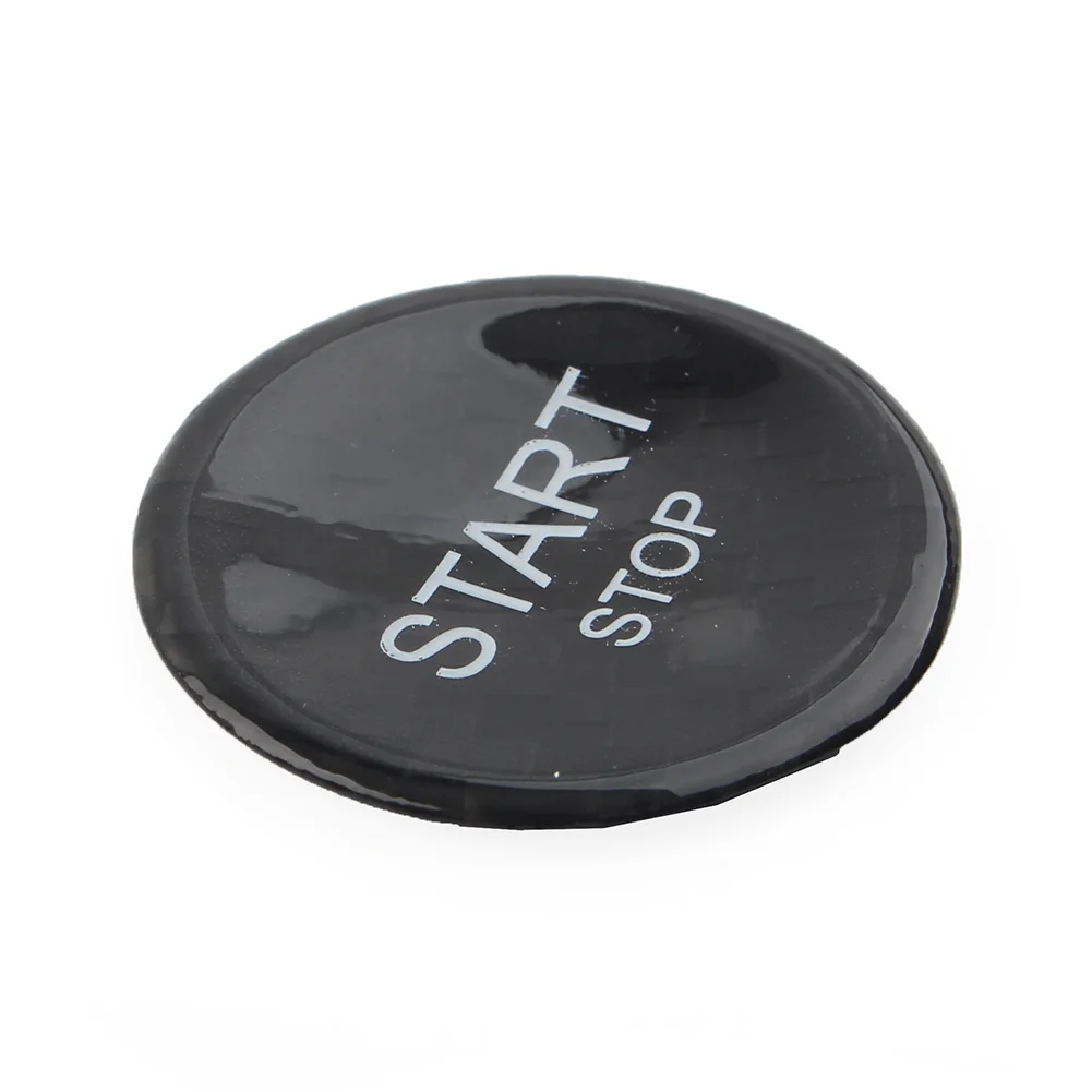 Black/Red Car Engine Start Stop Button Cover For Peugeot 408 308S 508 For Citroen C4L DS5