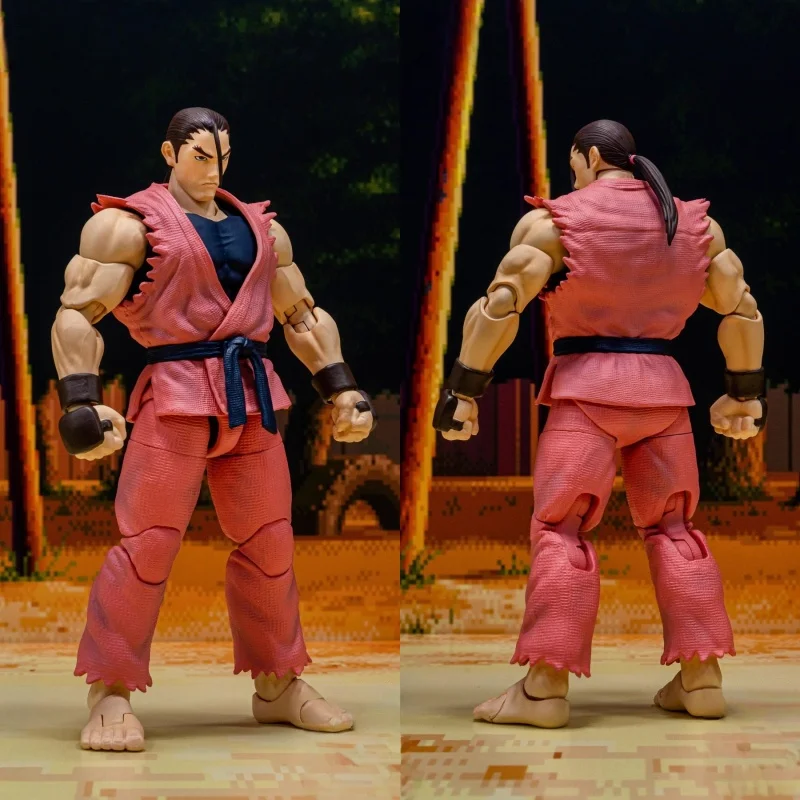 Storm Toys Street Fighter Zero 3 Action Figure Dan Nash Anime originale PVC Modello di personaggio del gioco Set completo Regalo di giocattoli comici classici