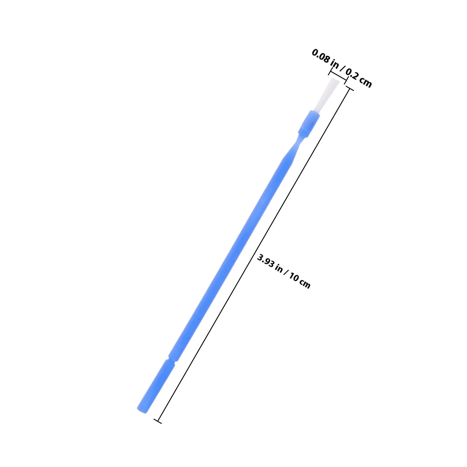 100 قطعة من أداة توزيع الفلورايد للأسنان، فرشاة قابلة للانحناء، أداة توزيع الأسنان للتنظيف