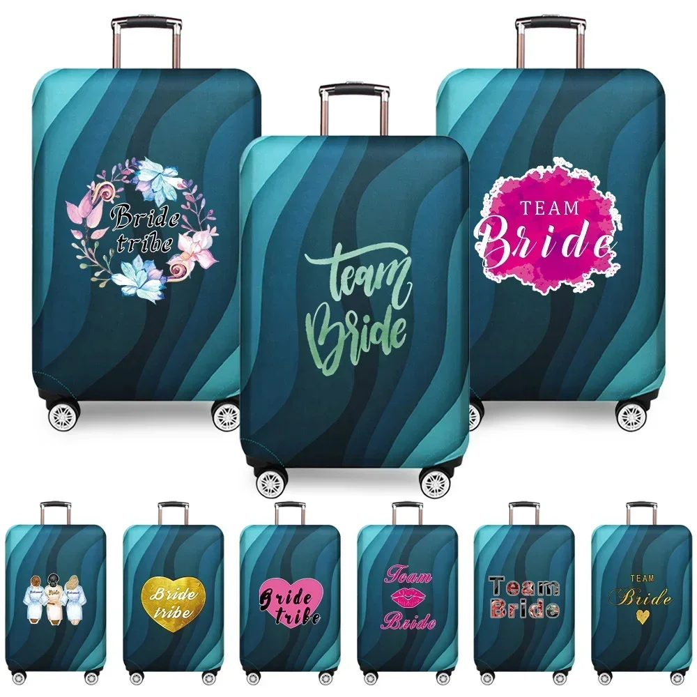 Stretch Fabric Luggage Protective Cover Bride Series Suit for 18-32 Inch Suitcase Covers Trolley Cover Travel Accessories