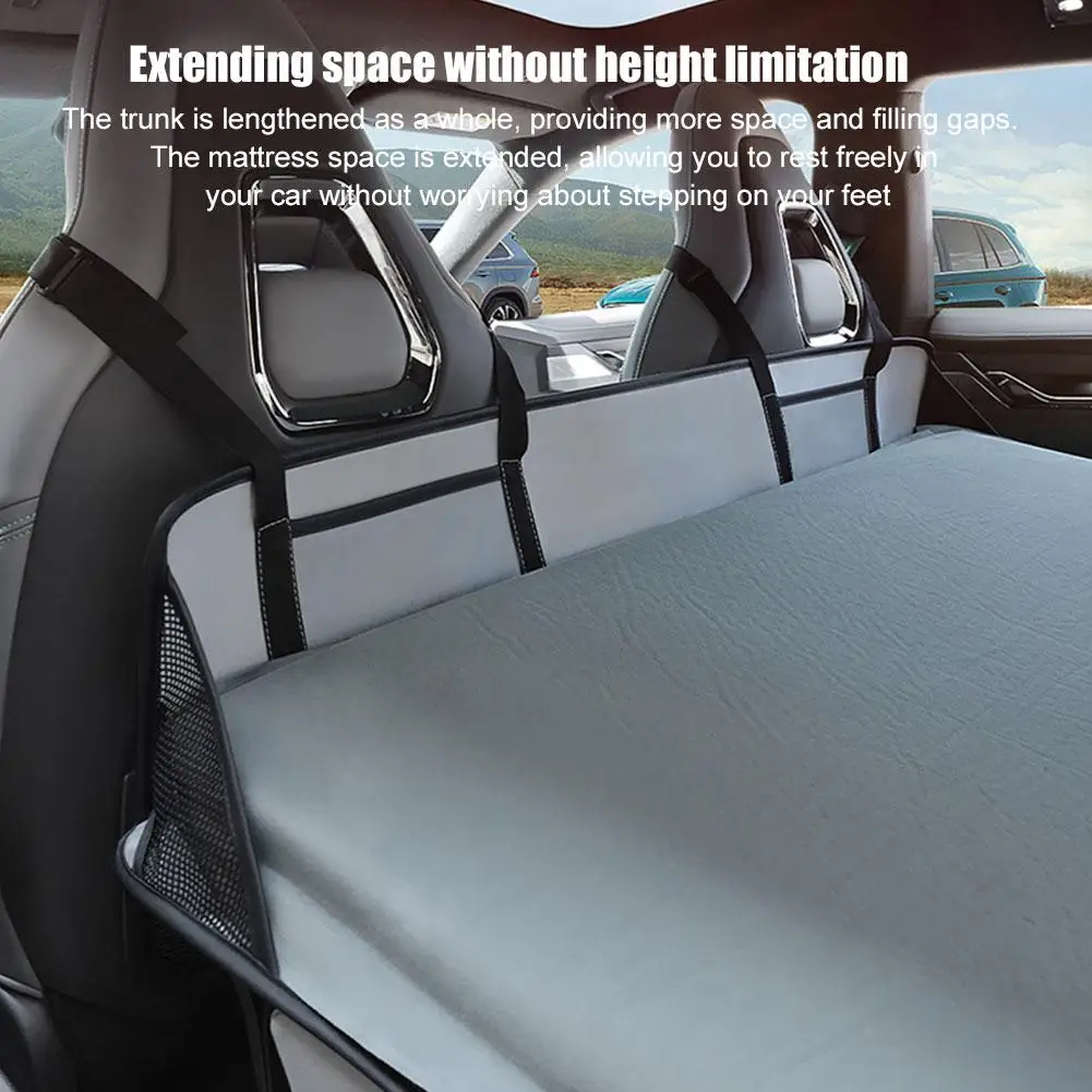 Bed Car Hood Protection SUV Car In Car Rear Seat Sleeping Mat Folding Extension Board Trunk Sleeping Camping Bed Mat