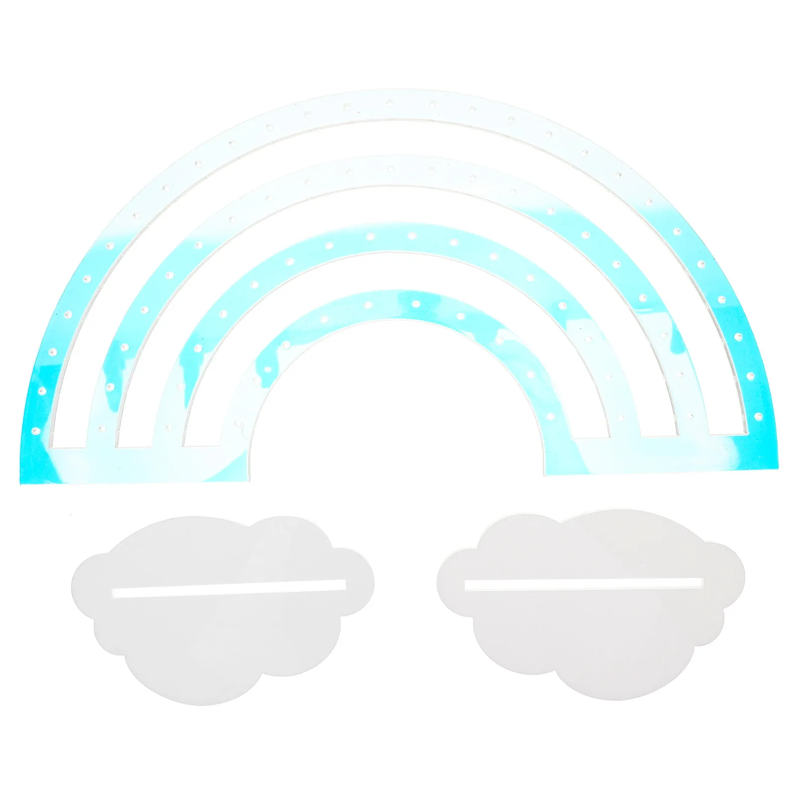 

Органайзер для украшений в форме радуги, компактный держатель для серег, настольная подставка для демонстрации серег для дома, туалетного столика, спальни