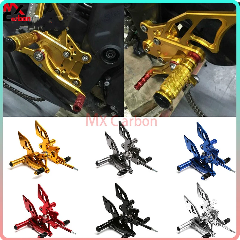 For Yamaha R25/R3/MT-03/MT-25  2014-2020  CNC   Motorcycle Front and Rear Lift Pedals Motorcycle  Accessories