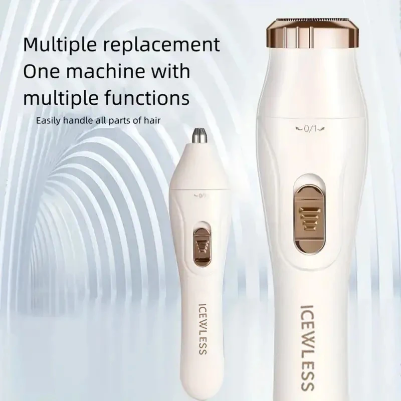 Multi Functional 3-in-1 Shaver, USB Charging, Underarm Hair Removal Device, Women's Home Eyebrow Trimmer, Nose Hair Trimmer image 6