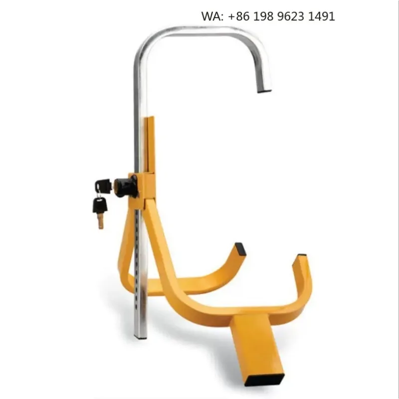 Heavy Load Anti Theft Tire Steering Wheel Alignment Clamp Lock Solid Metal Frame For Saloon Medium Truck Parking Safety