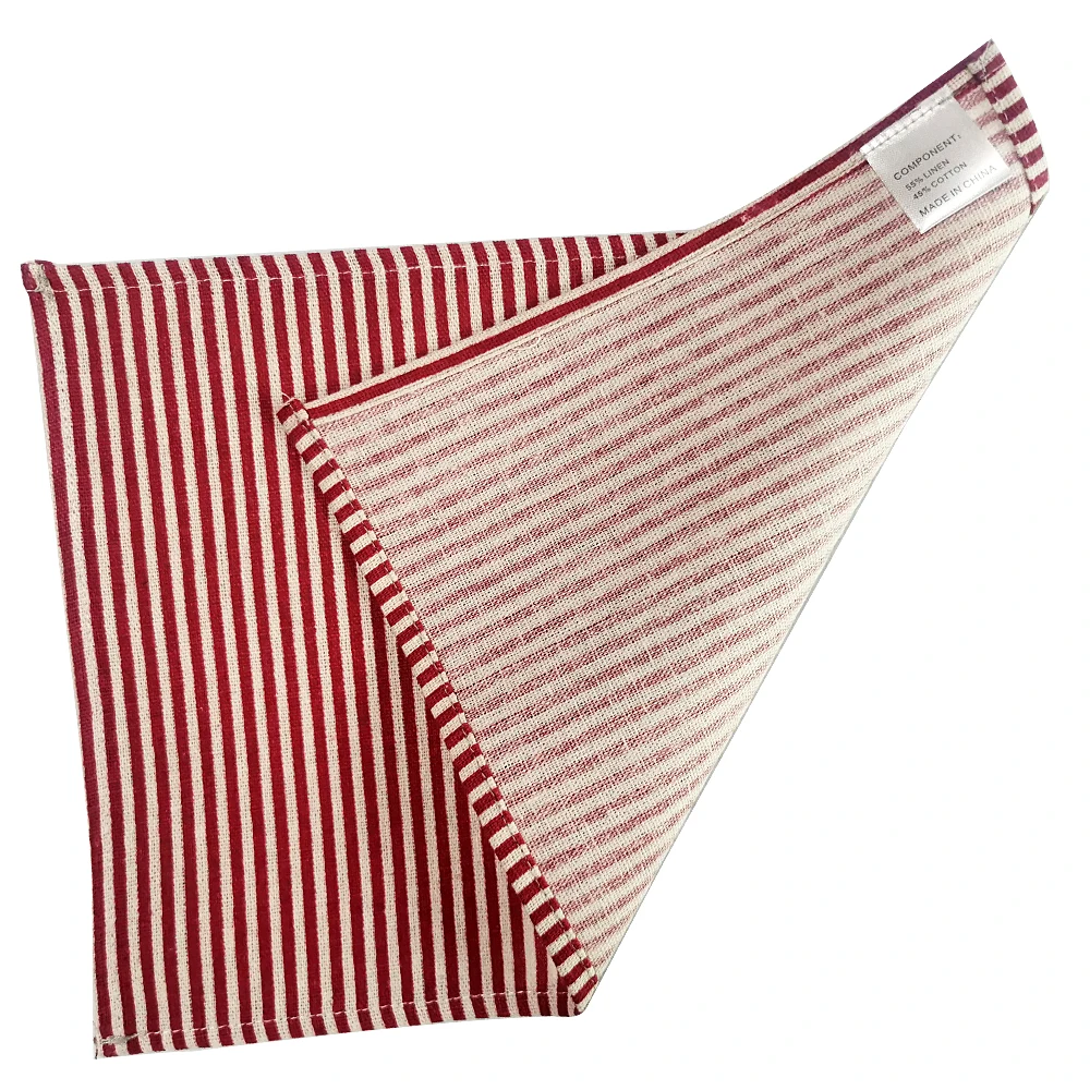 1Pc Polyester Linen Lattice an - Linen Napkin Set recension och pris
