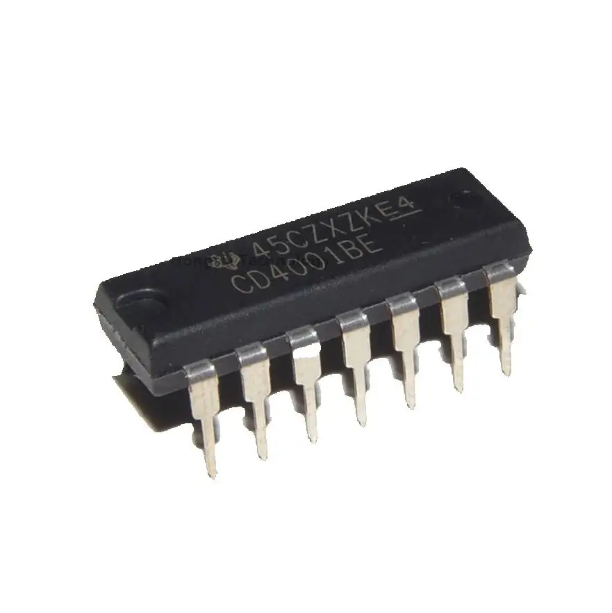 정품 CD4001BE DIP-14 쿼드 2입력 또는 비게이트 로직 칩