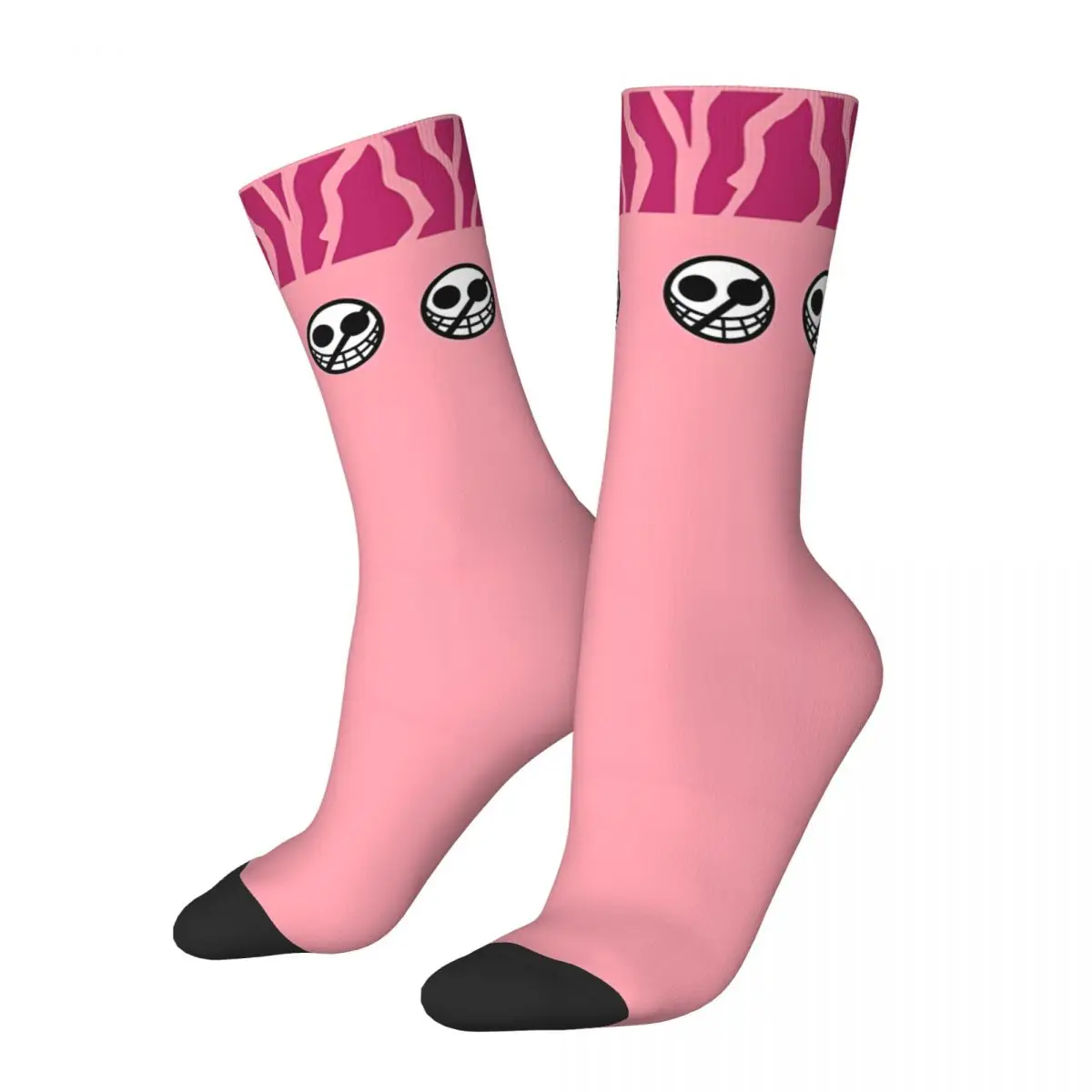 

Flamingos Doflamingo Men Women Socks Windproof Novelty Spring Summer Autumn Winter Stockings Gift