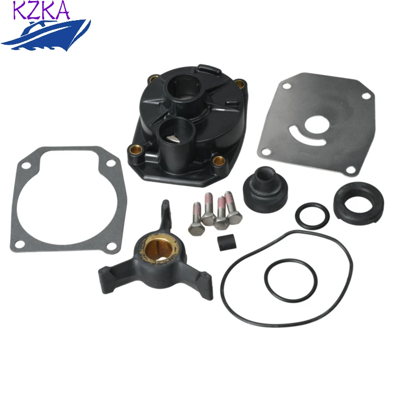 438592 Water Pump Repair Kit Impeller with Housing For Johnson Evinrude 28 35 40 48 50HP Boat Motor 433548 433549 0777805