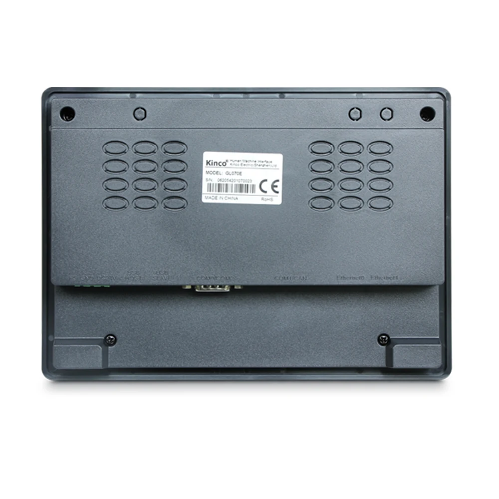 Imagem -02 - Kinco Hmi Polegada Tela Painel de Toque Ethernet Rs232 Rs422 Rs485 Interface Substituir Mt4434te Mt4434t Gl070 Gl070e