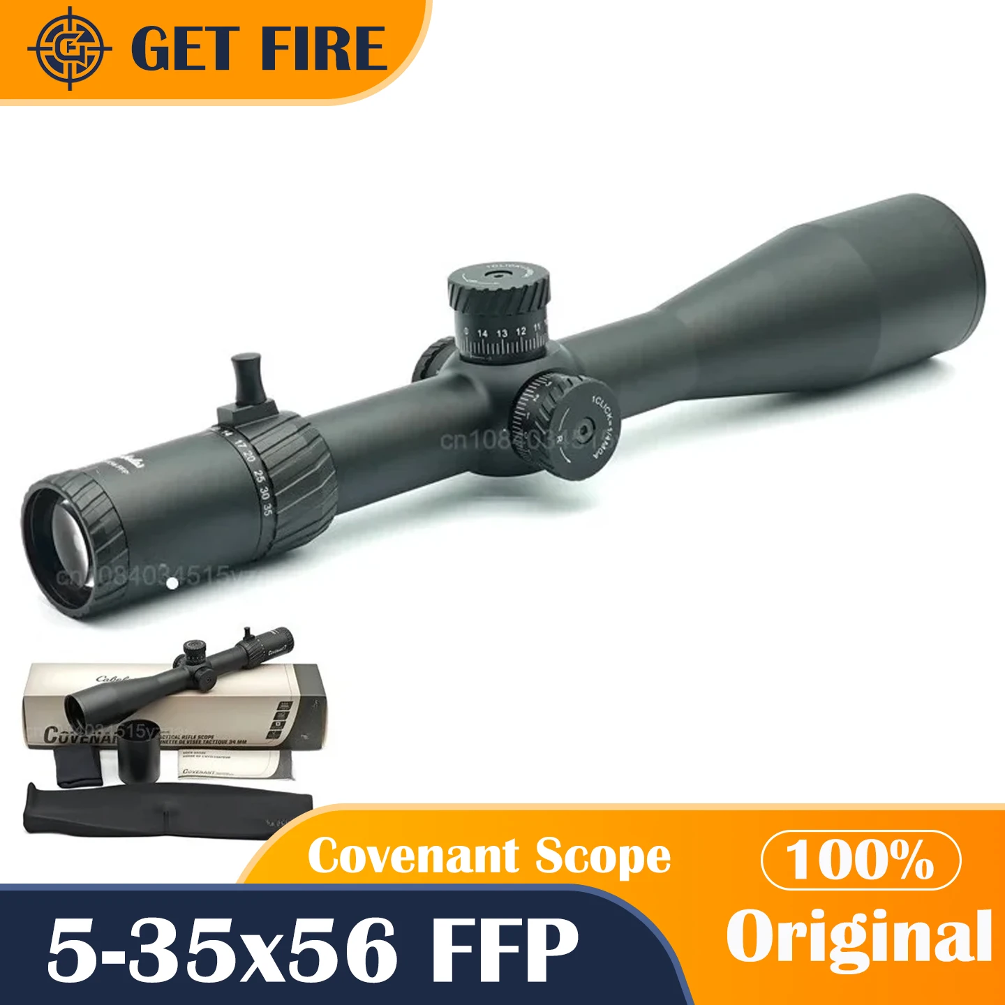 

C’s Covenant 7 Tactical 5-35x56 FFP First Focal Plane Riflescope Waterproof Fogproof for Hunting Reflex Scope Sight