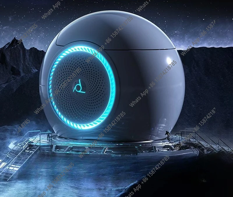 

Smart egg-shaped household toilet, fully automatic integrated without water pressure limit, Bluetooth audio toilet