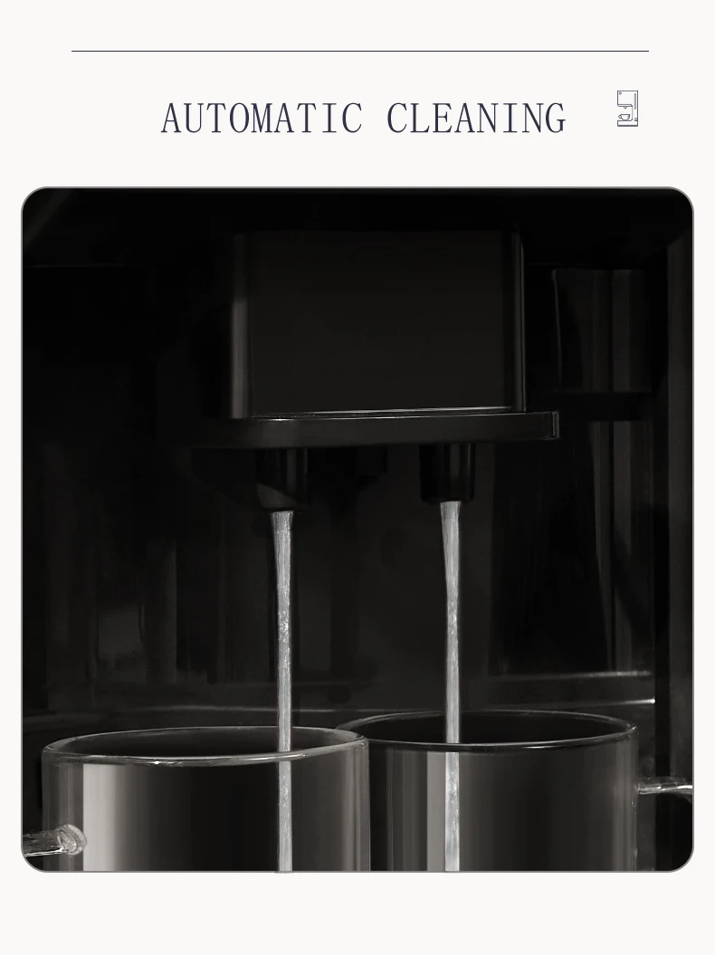 Hot Selling Milk Foam  Espresso Cappuccino Hot Water  Latte Fully Automatic Coffee Maker Machine