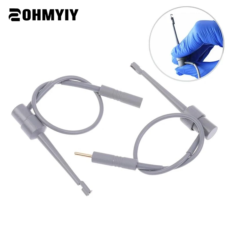 

Dental Endodontic Treatment Apex Locator Root Cable Measuring Wire Probe Needle Cord Lip Clips File Holders