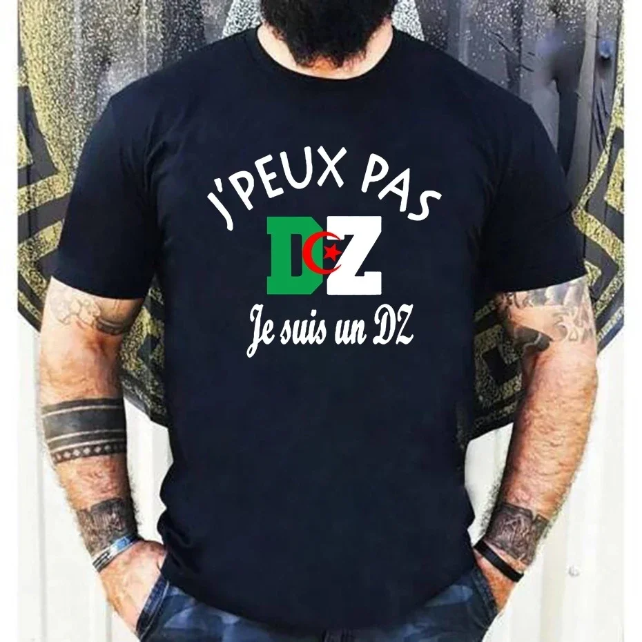 Funny Algeria Can Jpeux Not I Am T Shirts Man Graphic Cotton Streetwear Short Sleeve Birthday Gifts Summer T-shirt Mens Clothing