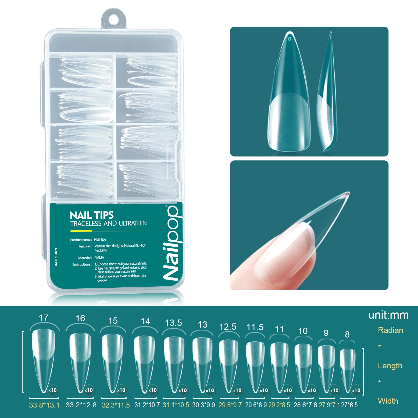 Stiletto 001 120pcs