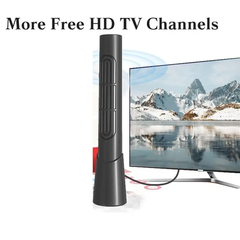 -[A51I Digital]Indoor TV Antenna With Amplifier 46-862M Long Range 7000 4K 1080P Digital HD Signal Booster DVBT2 ATSC TV Receive - view 3