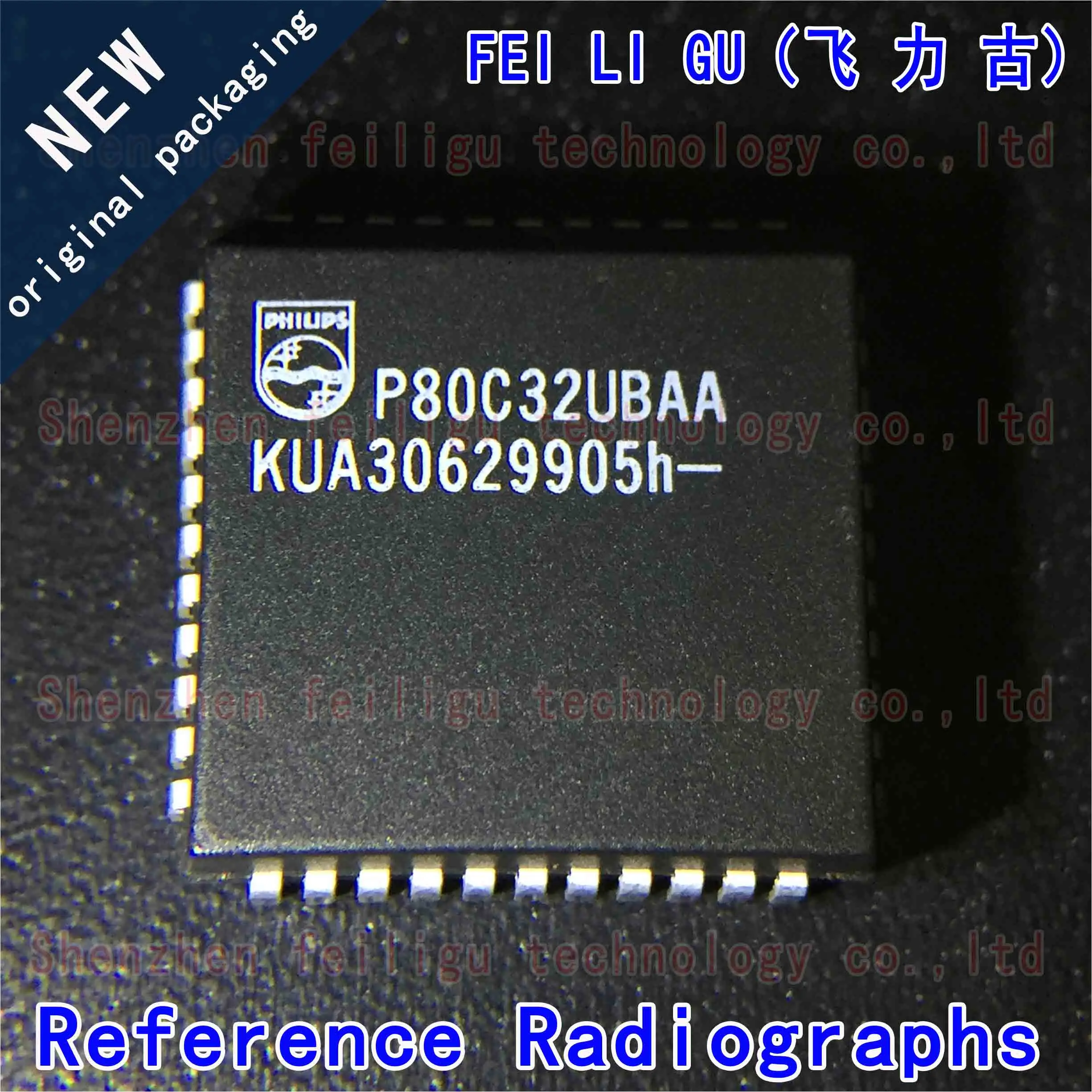 

1~10PCS 100% New original P80C32UBAA P80C32UB package:PLCC44 8-bit microcontroller MCU/MPU/SOC chip