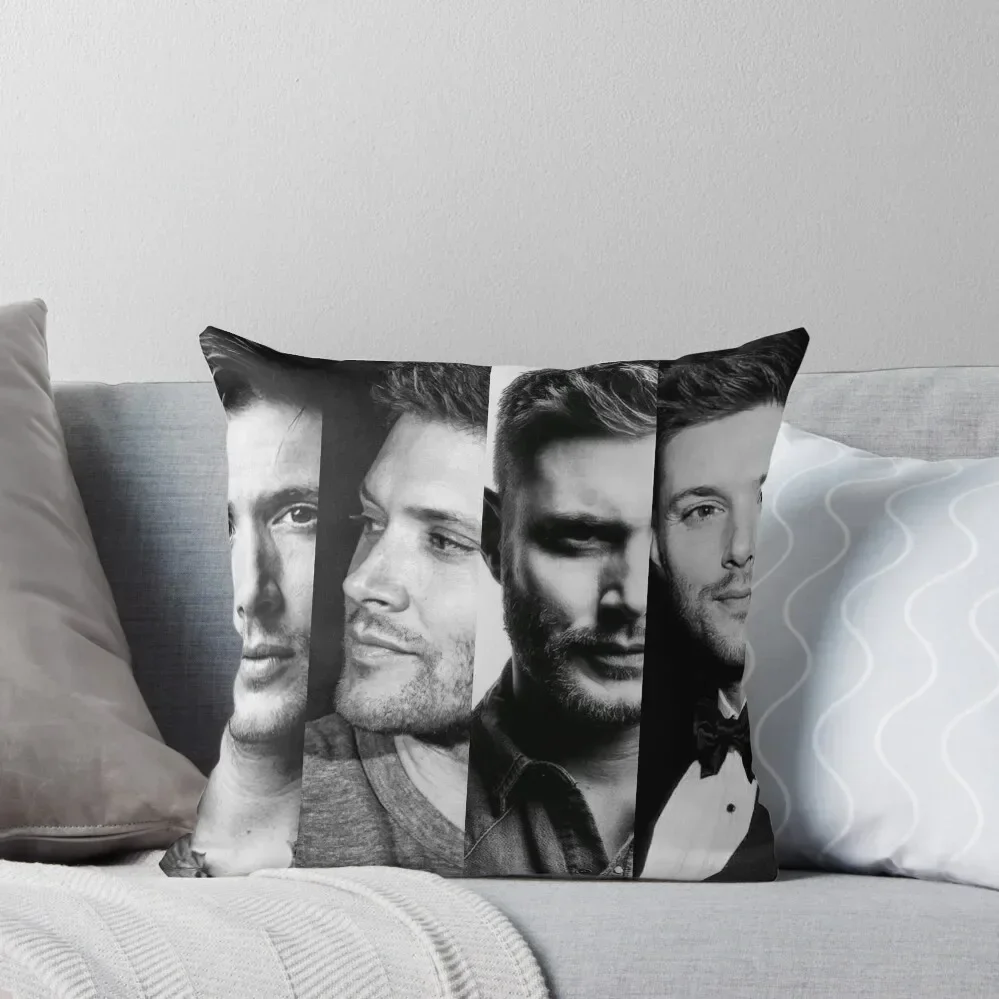 Jensen Ackles Throw Pillow covers for pillows Marble Cushion Cover pillow