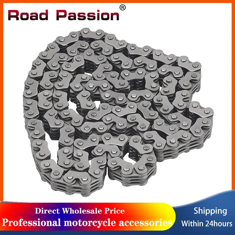 

Motorcycle Crankshaft Cam Timing Chain 4+5 112 Links For 350 SX-F Hberg FE350 Freeride 250 XC-F XCF-W Six Days Factory Edition