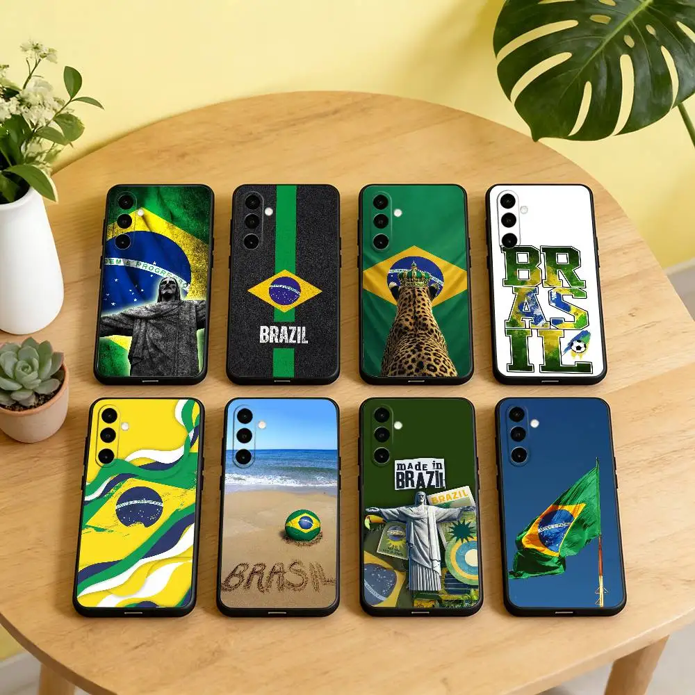 Brazil Flag Samsung Galaxy Phone Case