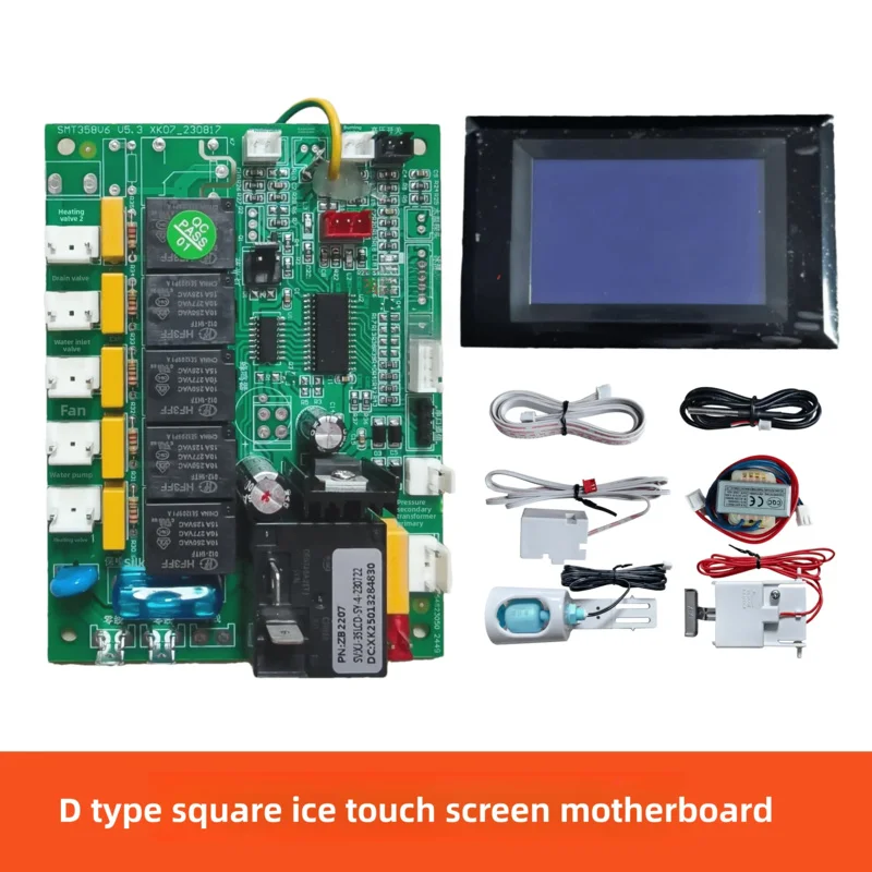 Untuk Dongbei Xingji Chris Pembuat Es Kafe Khusus Motherboard Layar Sentuh Es Persegi