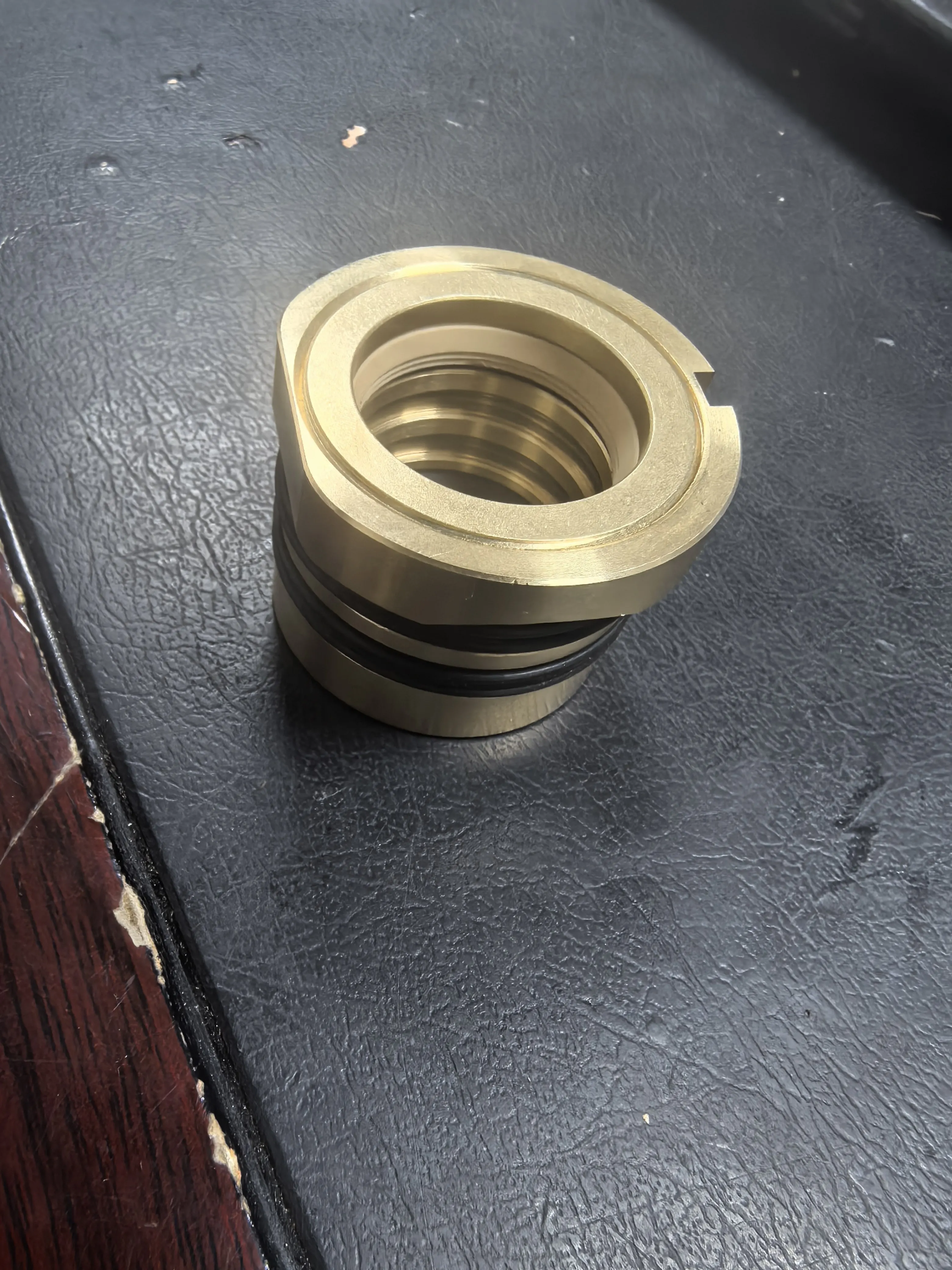 Copper Bushing With Seal Ring Bronze Sleeve Bearing Industrial Spare Part