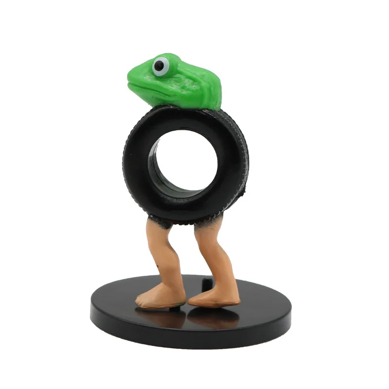 8 pièces ensemble figurine de jeu Tung Sahur Tralalero Tralala Bombardino Crocodilo LiriLi modèle de figurine d'action pour les Fans Collections