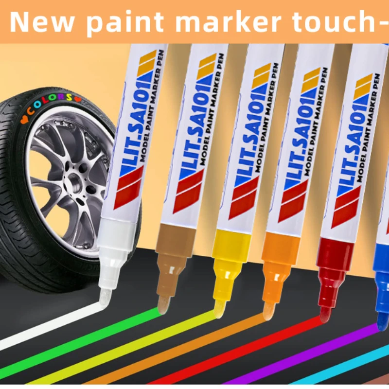 Car High Gloss Paint Touch Up Pen Cars Scratch Repair Pen Filler Remover Tyre Paint Marker Auto Styling Scratch Repair Care Tool