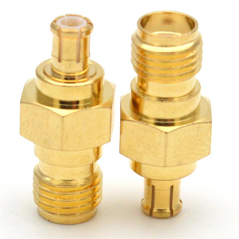 1 Piece RF Coaxial Connector SMA Female to MCX Male Plug MCX to SMA Adapter for WiFi Antenna