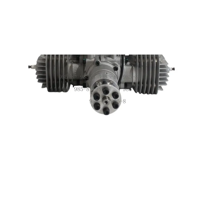 Replacement Power Unit For RC Aircraft Modification, Dual Cylinder Engine With 120cc Displacement, Total Weight 2600g