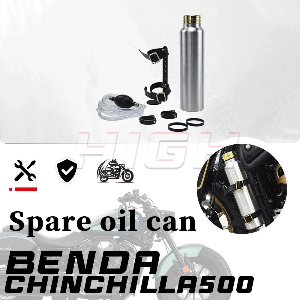 Ersatzölkanister BENDA CHINCHILLA 500 500 CHINCHILLA Kraftstofftank tragbare Ölflasche Notfall-Hilfskraftstofftank 1 Liter