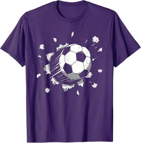 Das Leben besteht aus Toren und Vorlagen. Lustiges Zitat. Fußball-T-Shirt für Jugendliche. Y2k. Cooles Fußball-T-Shirt mit Fußballball-Grafik. Fußballspieler-Spruch-T-Shirt. Neuheit. – Detail 10
