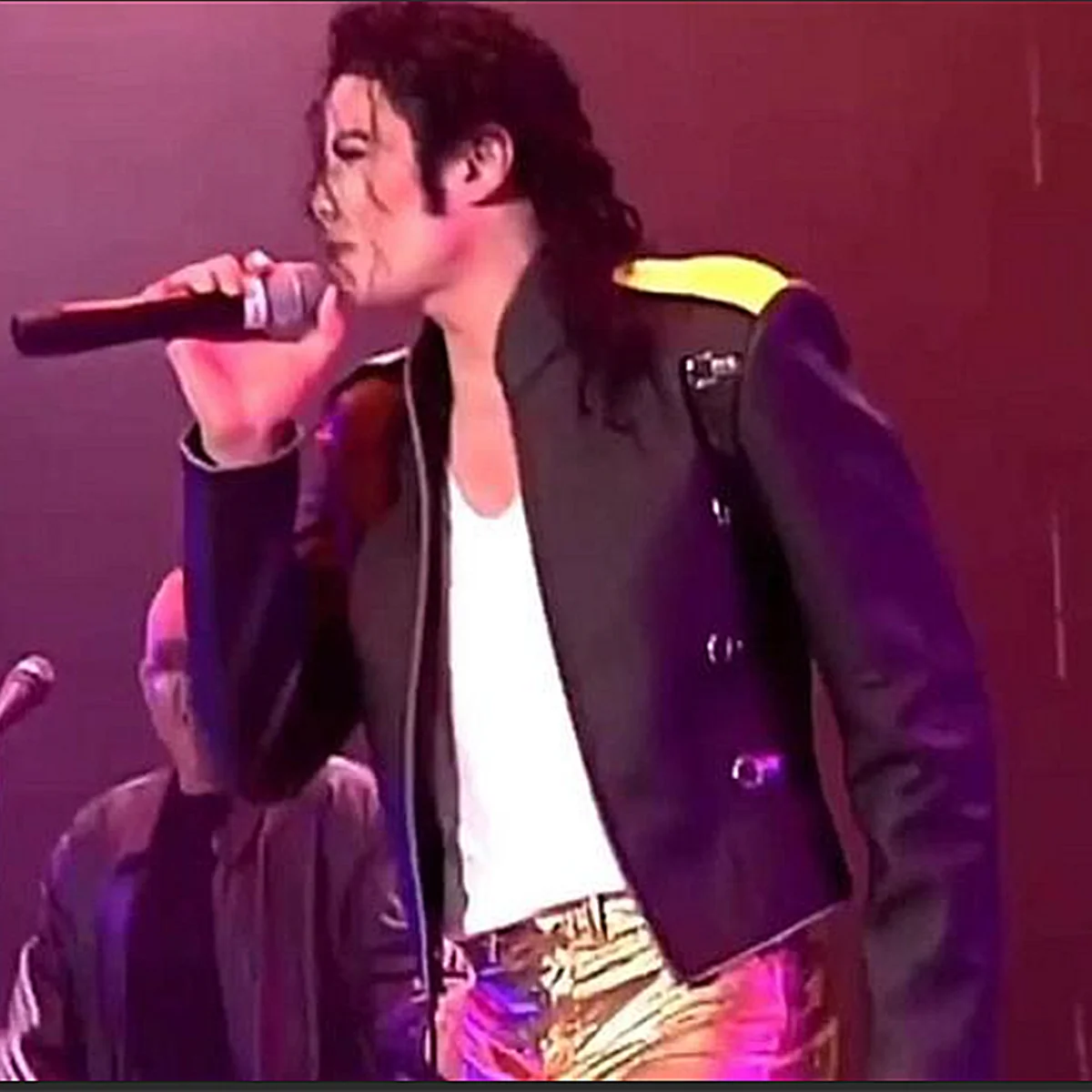 Replica Tribute Michael Jackson Black Jacket in 1996 History World Tour for Impersonator