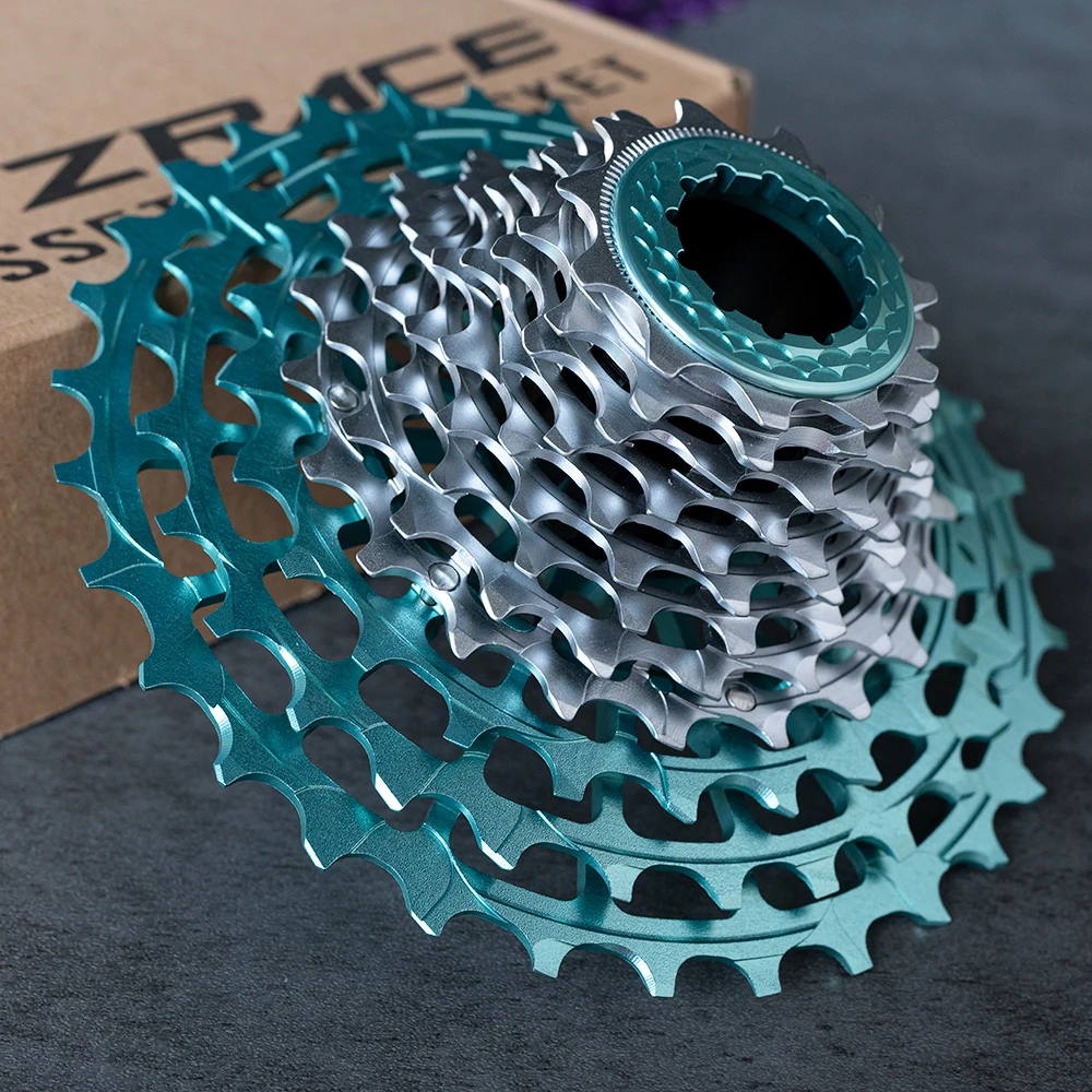 ZRACE ALPHA EX 11-Gang HG-Kassette für Rennräder, extrem leicht, CNC-gefräst, vollständig hohl und superleicht, 11-Gang-Kassette – Detail 8