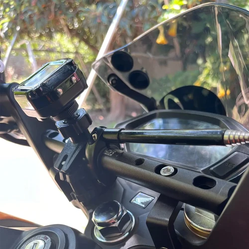 Imagen 2 del producto Para HONDA CB190R CB 190R CB190 R CB190 R 2023 accesorios de motocicleta soporte de placa de navegación GPS barra de equilibrio manillar barra transversal