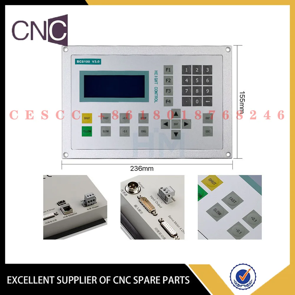 Free Shipping ！Friendess FSCUT BCS100 V3.0 Laser Cutting Machine Control System FSCUT4000 For Metal Cutting