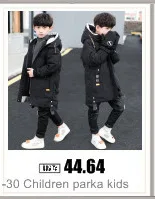 2026 Fashion Winter Duck Down Jacket for Big Boy Children Wear Parka Garments Clothes Thickened Hooded Feather Coat Clothing 6-1
