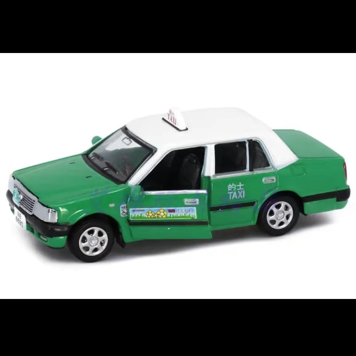 Tiny Micro 45 1:64 Petroleum Gas Station Taxi Car Model Static Display Nb6590