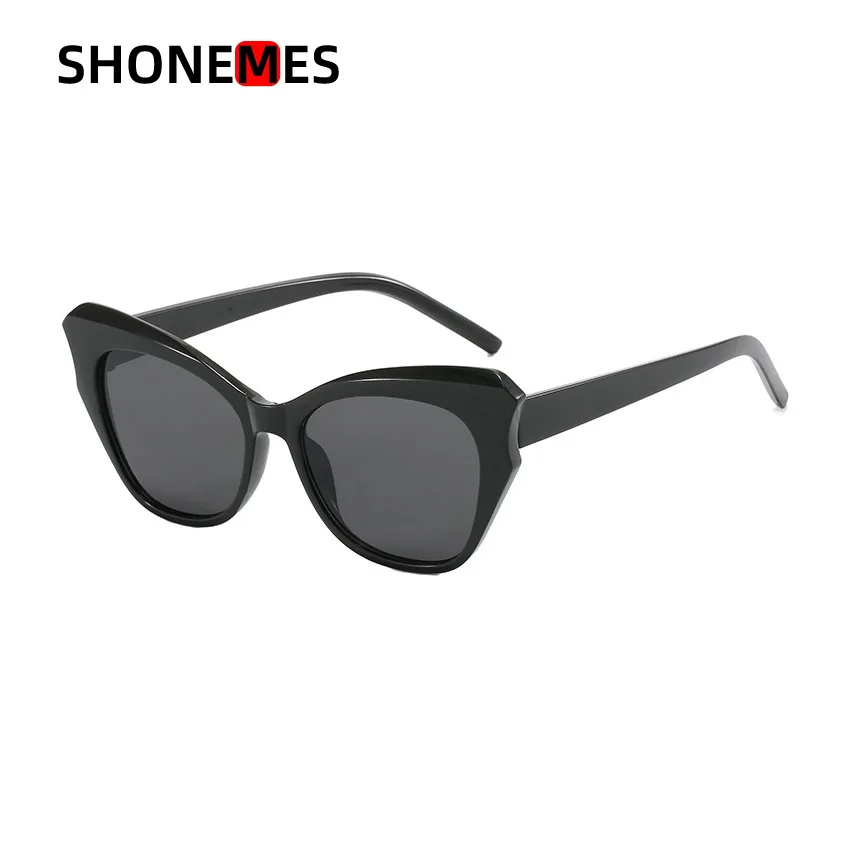 Shonemes Cat Eye Sunglasses Vintage Women Sun Glasses Gradient Outdoor UV400 Shades Black Pink Tortoise for Female