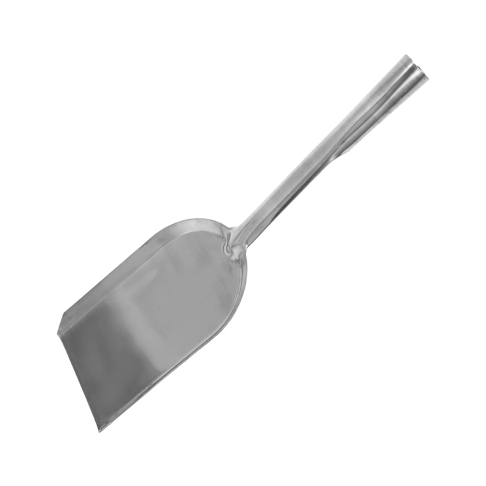 

15 Inch Stainless Steel Charcoal Shovel Heavy Duty Fireplace Ash Pan for Wood Stove Pit Garden Cleaning Accessories